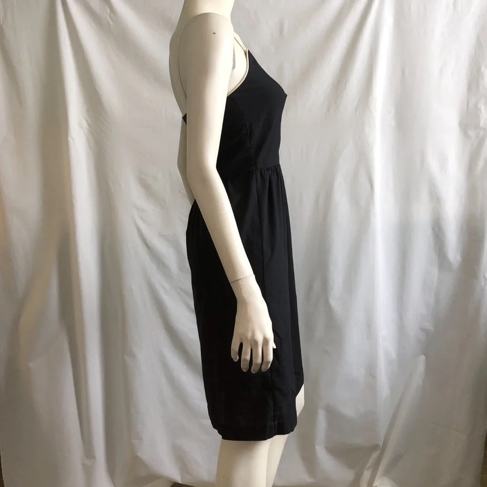 Vintage 70s Women’s Ronda Roy black and white button up sun dress size XS - Picture 4 of 16